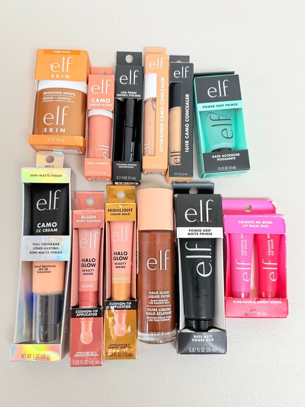 Brand new e.l.f. Cosmetics 12-piece makeup bundle